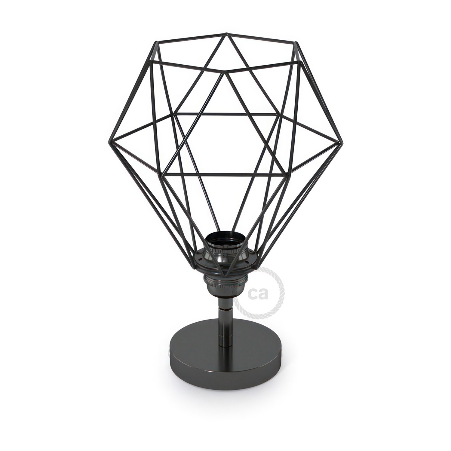 Fermaluce Metallo 90° met Diamond lampenkap, verstelbare metalen muurlamp
