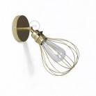 Fermaluce Metallo 90° met Drop lampenkap, verstelbare metalen muurlamp