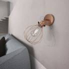Fermaluce Metallo 90° met Drop lampenkap, verstelbare metalen muurlamp