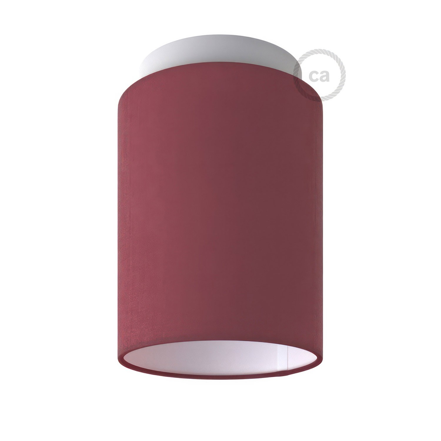Fermaluce Color met Cilindro-lampenkap, muurlamp