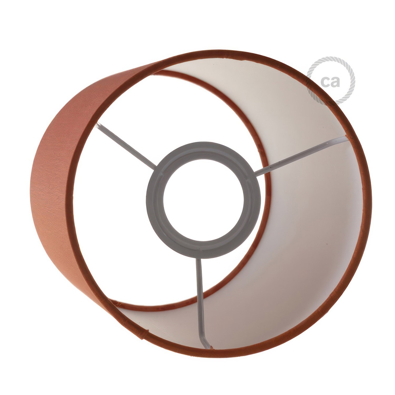 Fermaluce Color met Cilindro-lampenkap, muurlamp