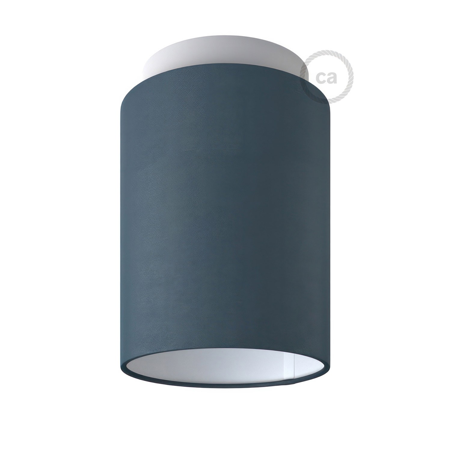 Fermaluce Color met Cilindro-lampenkap, muurlamp