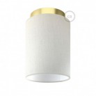 Fermaluce Metal met Cilindro-lampenkap, muurlamp