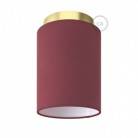 Fermaluce Metal avec Abat-Jour Cylindre, pour montage mural ou au plafond
