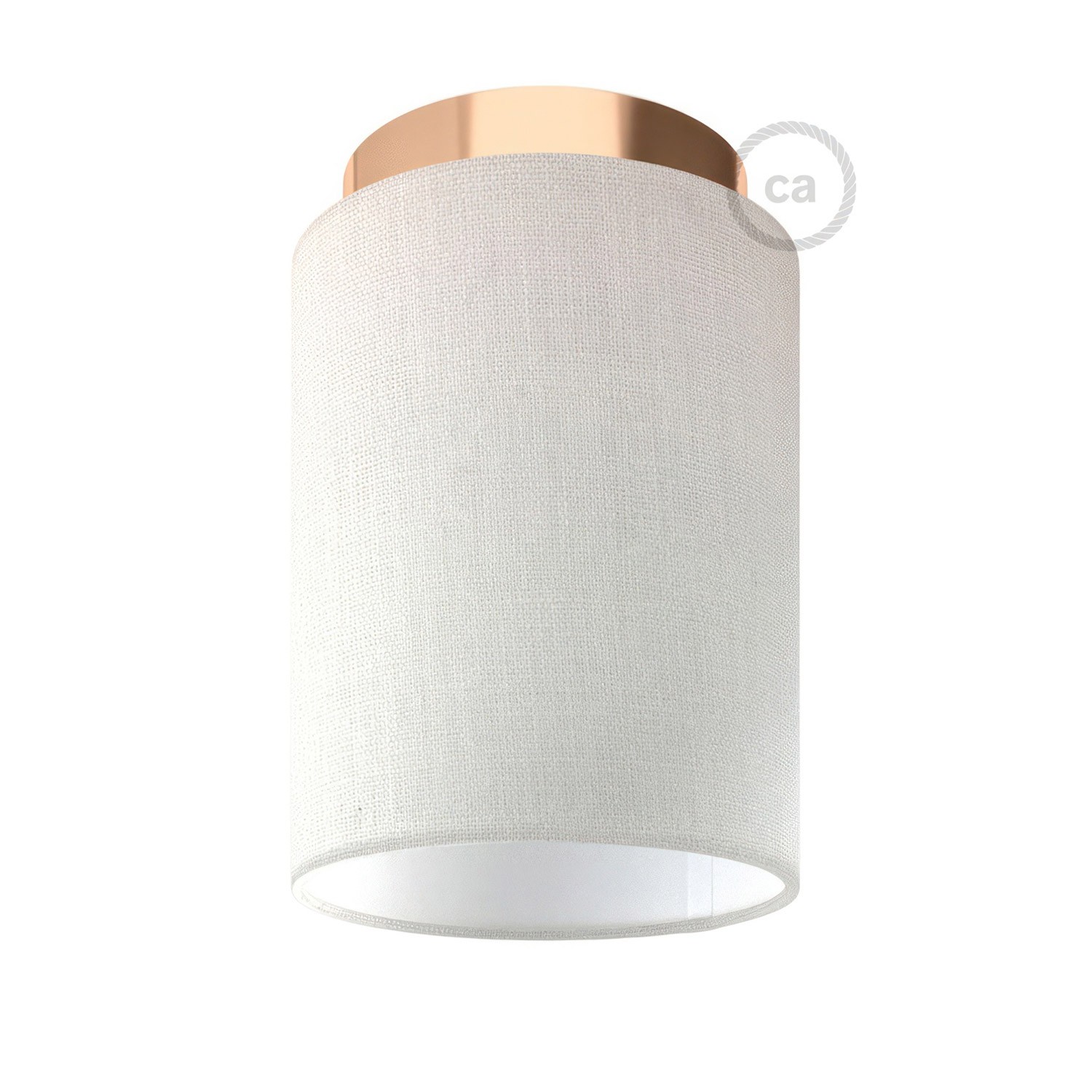 Fermaluce Metal met Cilindro-lampenkap, muurlamp