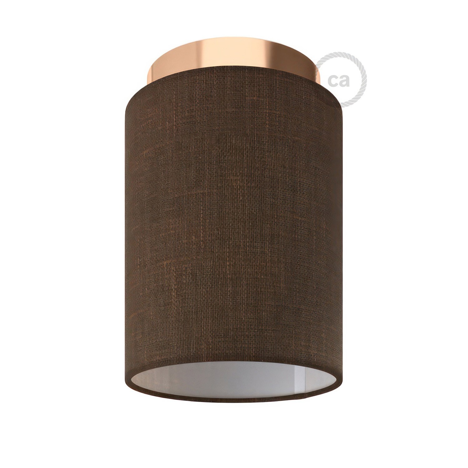 Fermaluce Metal met Cilindro-lampenkap, muurlamp