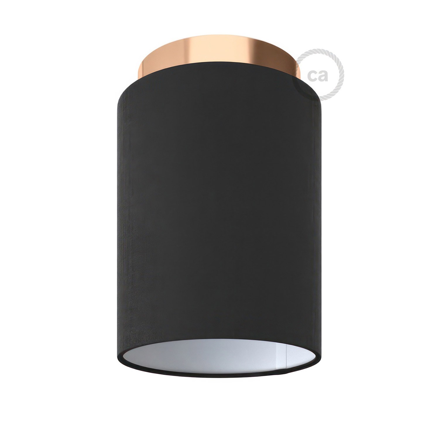 Fermaluce Metal met Cilindro-lampenkap, muurlamp