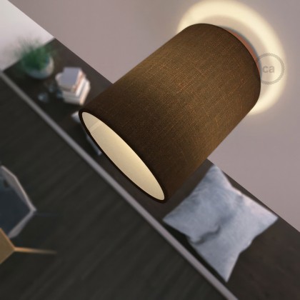 Fermaluce Metal met Cilindro-lampenkap, muurlamp