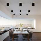 Fermaluce Metal avec Abat-Jour Cylindre, pour montage mural ou au plafond