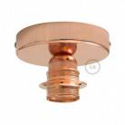 Fermaluce Metal met Cilindro-lampenkap, muurlamp