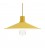 Lampe à suspension Made in Italy avec câble textile, abat-jour Swing Pastel et finitions en métal