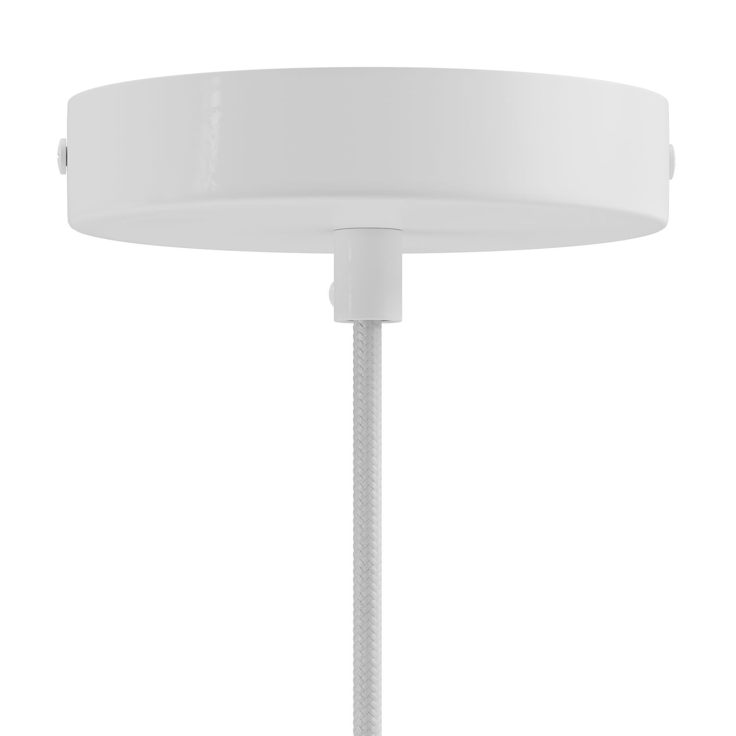 Hanglamp Made in Italy compleet met strijkijzerkabel, Swing Pastel lampenkap, met metalen afwerkingen