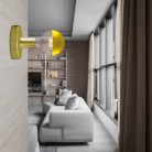 Fermaluce metalen lamp met Globe LED lichtbron