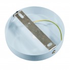 Strak design 1-gaats 120 mm. cilindrische metalen plafondkap