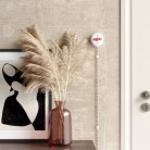 Interrupteur/va et vient en porcelaine blanche avec écrou papillon