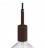 Cilindrische metalen E27 fittinghouder kit met 7 cm. trekontlaster