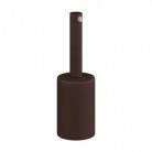 Cilindrische metalen E27 fittinghouder kit met 7 cm. trekontlaster