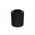 Armatuur met zichtbare met zichtbare kopspiegel LED lamp  - IP44 waterdicht