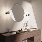 Armatuur met zichtbare met zichtbare kopspiegel LED lamp  - IP44 waterdicht