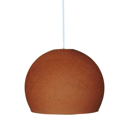 Dome Lampenkap in vezel - 100% handgemaakt - kreeft polyester