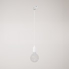 Silicone track hanglamp met textielkabel