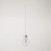 Suspension pour rails avec abat-jour Drop