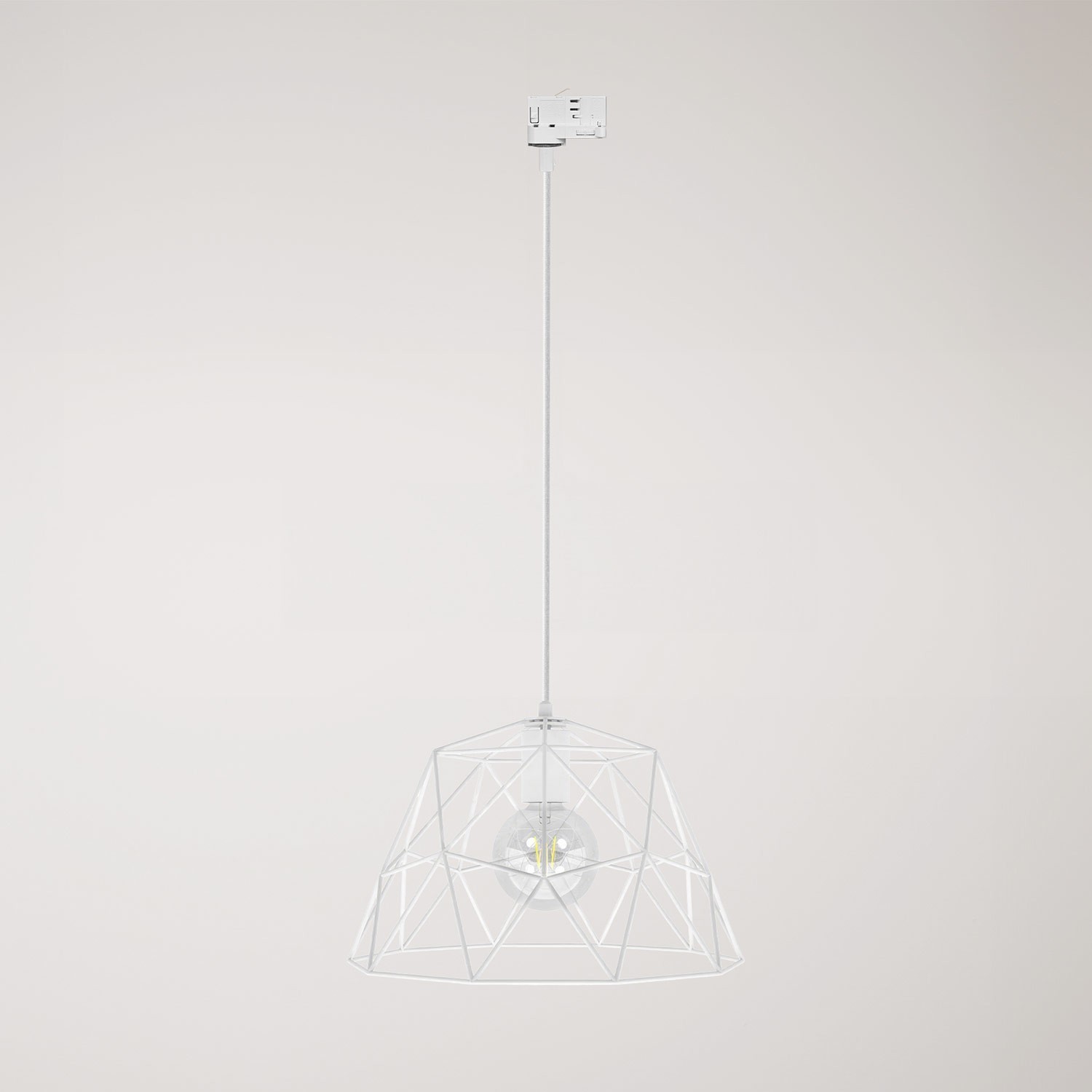 Koepel hanglamp voor rails