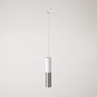 Suspension pour rail avec abat-jour double Tub-E14