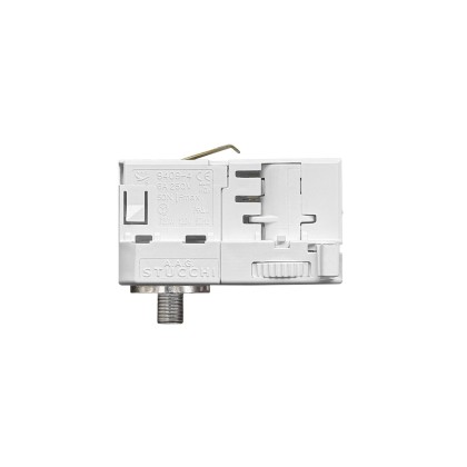 Adaptateur Stucchi pour circuits triphasés - pour tube d'extension ou joint métallique - Blanc