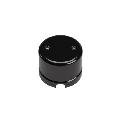 Boîte de jonction compatible avec la base en porcelaine - Noir