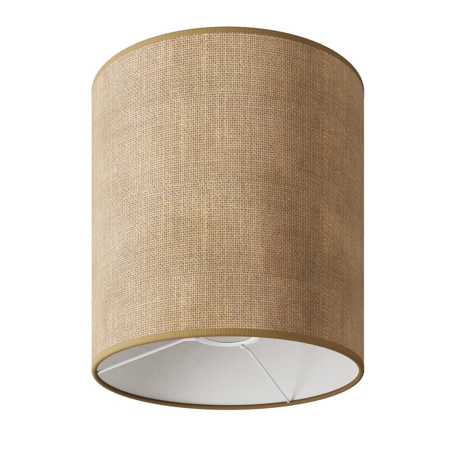Cilindro M stoffen lampenkap met E27 fitting - Made in Italy