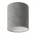 Cilindro M stoffen lampenkap met E27 fitting - Made in Italy