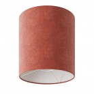 Cilindro M stoffen lampenkap met E27 fitting - Made in Italy