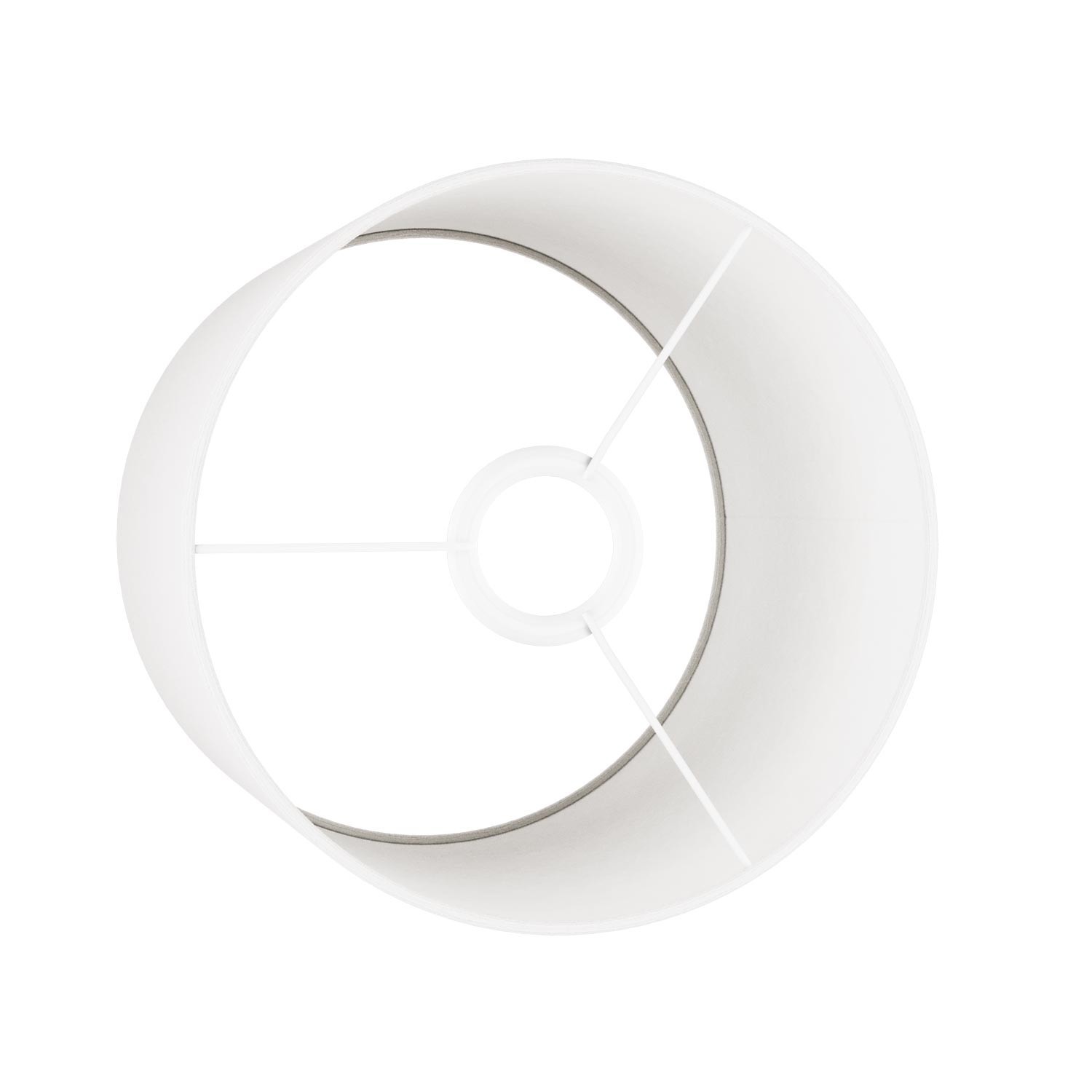 Cilindro M stoffen lampenkap met E27 fitting - Made in Italy