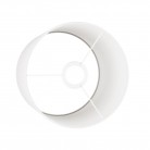 Cilindro M stoffen lampenkap met E27 fitting - Made in Italy
