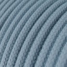 Rallonge électrique avec câble textile bleu océan 2P 10A Fabriqué en Italie