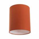Abat-jour cylindrique en tissu avec culot E27, diamètre 15cm H18cm - 100% Made in Italy