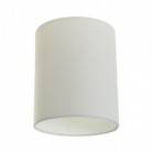 Abat-jour cylindrique en tissu avec culot E27, diamètre 15cm H18cm - 100% Made in Italy