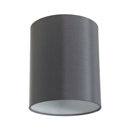 Abat-jour cylindrique en tissu avec culot E27, diamètre 15cm H18cm - 100% Made in Italy - pinguïn elektra