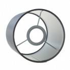 Abat-jour Cilindro en tissu avec culot E27 - 100% Made in Italy