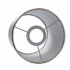 Abat-jour Cilindro en tissu avec culot E27 - 100% Made in Italy