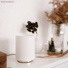 Abat-jour cylindrique en tissu avec culot E27, diamètre 15cm H18cm - 100% Made in Italy