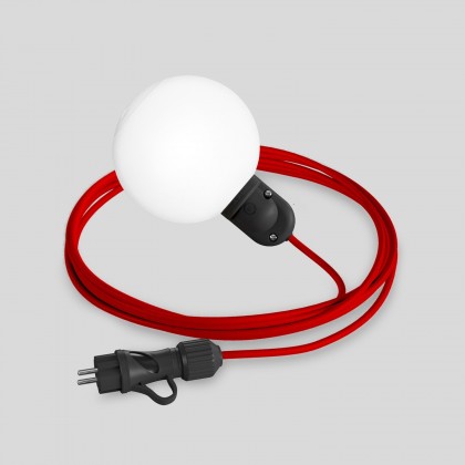 EIVA IP65 plug-in buitenlamp met onbreekbare Unbreak-a-Ball kap - SM09