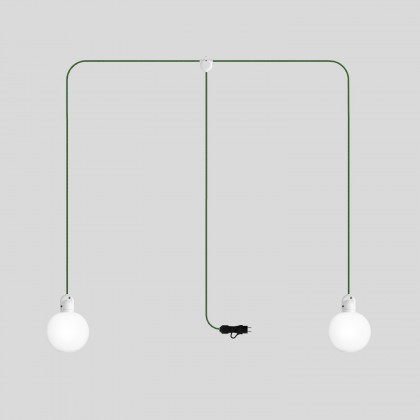 EIVA IP65 2-fall plug-in buitenlamp met onbreekbare Unbreak-a-Ball kappen - SX08