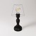 Lampe portable et rechargeable Cabless14 avec ampoule goutte et prédisposition pour abat-jour