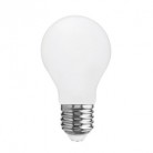 Lampe Posaluce en métal avec abat-jour Cilindro Linone Blanc, avec câble textile, interrupteur et prise bipolaire