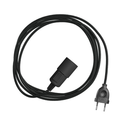 Snake Plug-in lamp met gekleurde textielkabel - RC04
