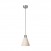 Hanglamp met kegelvormige houten lampenkap