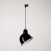 Raillamp met Broadway lampenkap