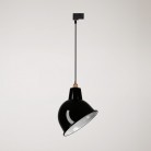 Raillamp met Broadway lampenkap